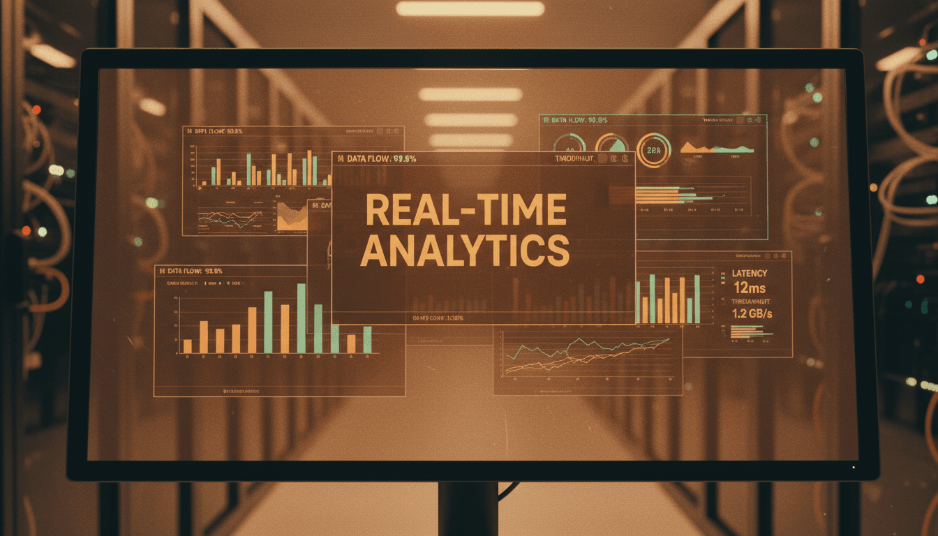 Real-time data processing visualization