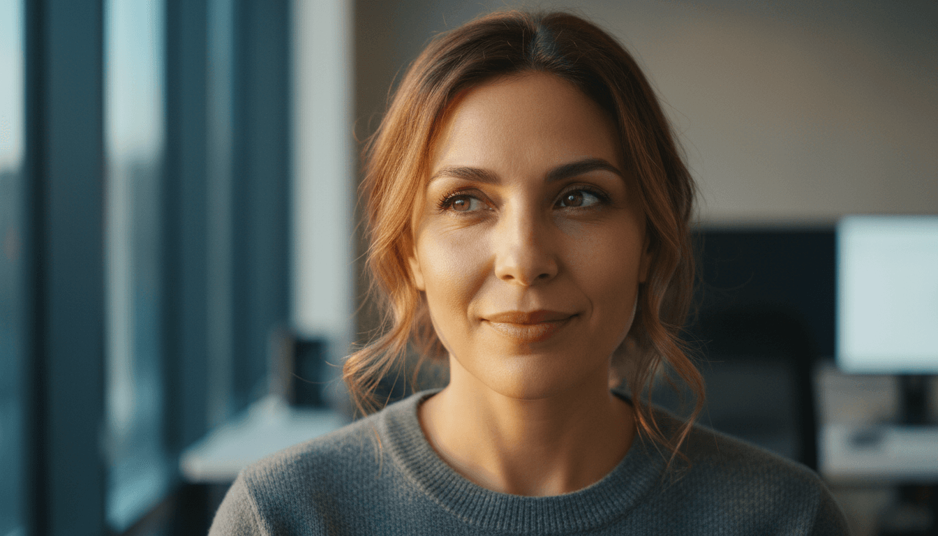 Portrait of Karim Chakir with warm natural lighting